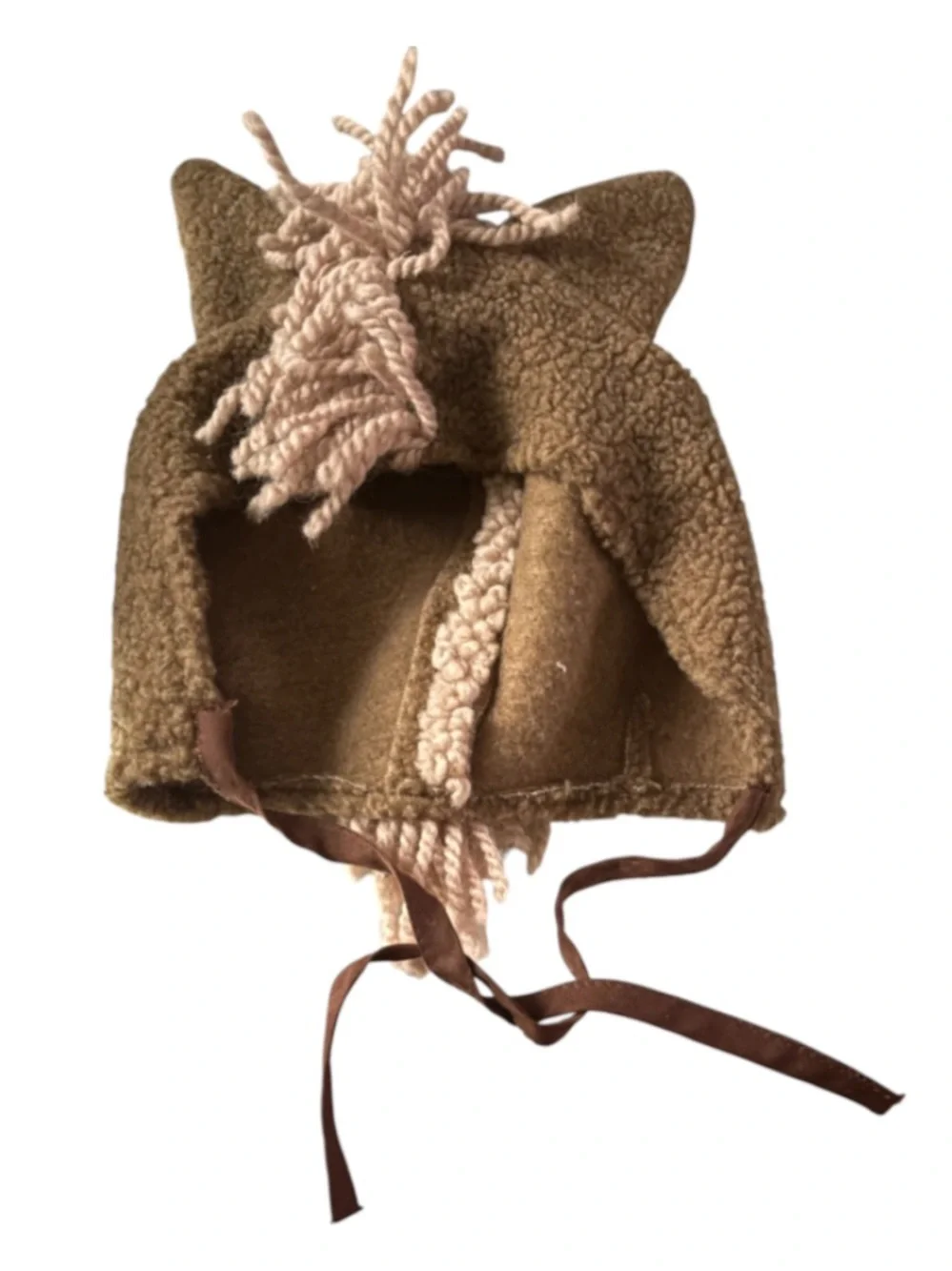 Homemade Toddler Horse and Bear Hats